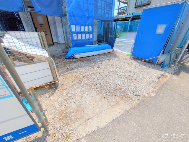 さいたま市岩槻区城町２丁目の新築戸建てシート写真 2025年8月14日撮影