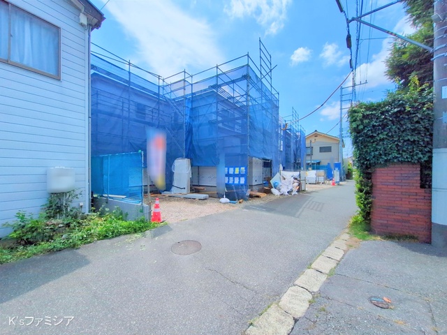 さいたま市岩槻区城町２丁目の新築戸建てシート写真 2025年8月14日撮影