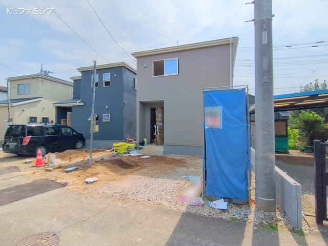 さいたま市岩槻区城町２丁目の新築戸建て外構写真 2025年9月18日撮影