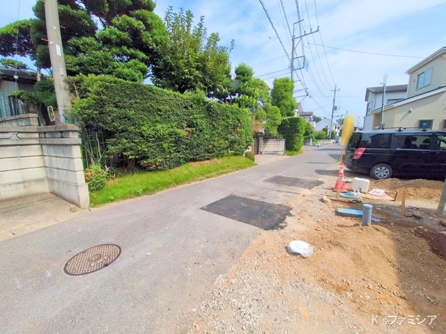 さいたま市岩槻区城町２丁目の新築戸建て外構写真 2025年9月18日撮影