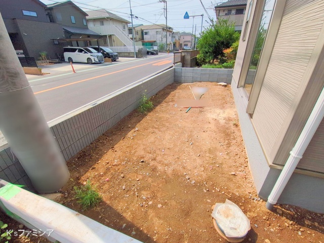 さいたま市岩槻区城町２丁目の新築戸建て外構写真 2025年9月18日撮影