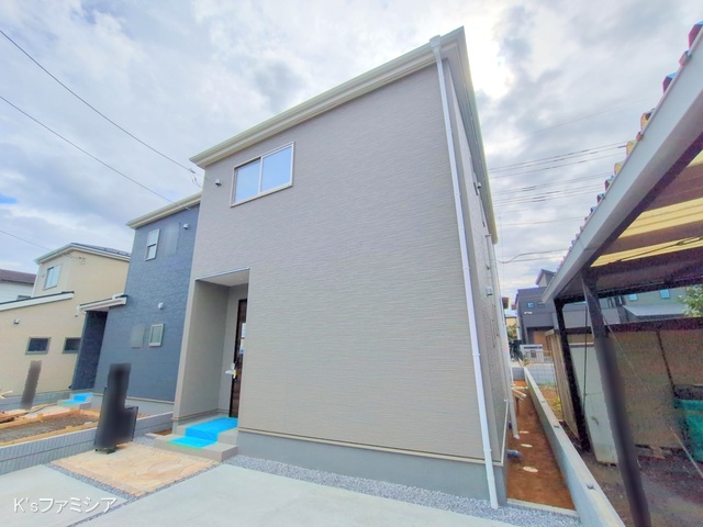 さいたま市岩槻区城町２丁目の新築戸建て完成写真 2025年10月6日撮影