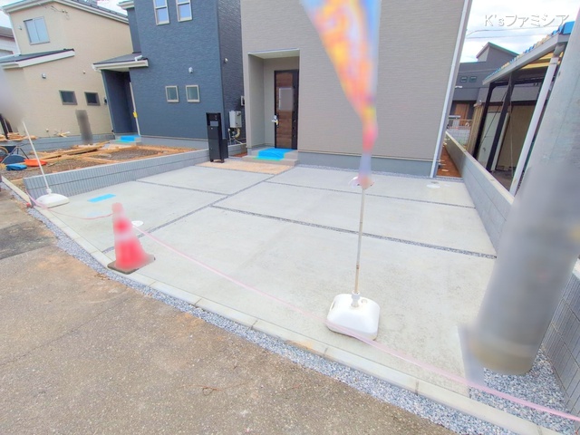 さいたま市岩槻区城町２丁目の新築戸建て完成写真 2025年10月6日撮影