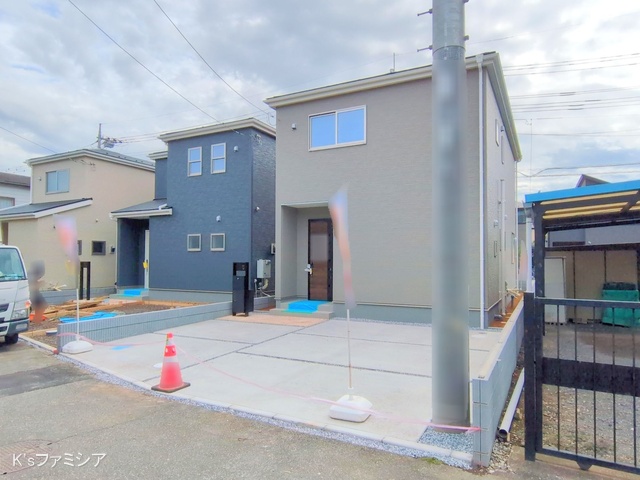 さいたま市岩槻区城町２丁目の新築戸建て完成写真 2025年10月6日撮影