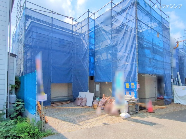 さいたま市岩槻区城町２丁目の新築戸建てシート写真 2025年8月29日撮影