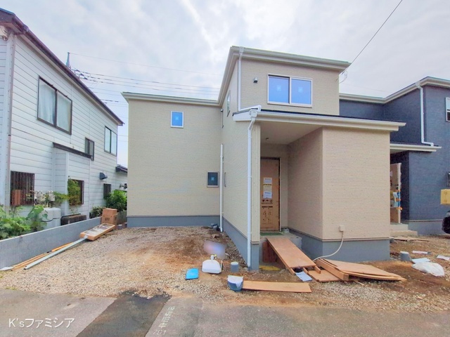 さいたま市岩槻区城町２丁目の新築戸建て外構写真 2025年9月18日撮影