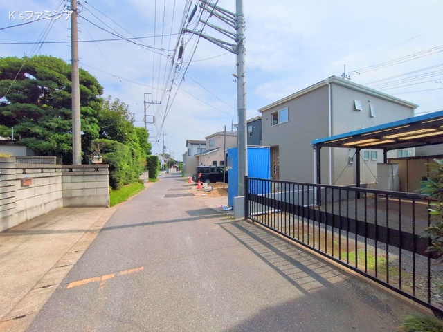 さいたま市岩槻区城町２丁目の新築戸建て外構写真 2025年9月18日撮影