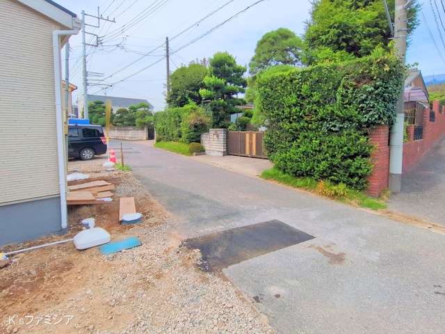 さいたま市岩槻区城町２丁目の新築戸建て外構写真 2025年9月18日撮影