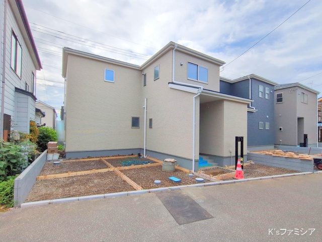 さいたま市岩槻区城町２丁目の新築戸建て外構写真 2025年10月6日撮影