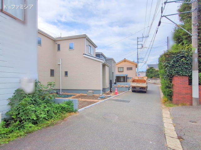 さいたま市岩槻区城町２丁目の新築戸建て外構写真 2025年10月6日撮影