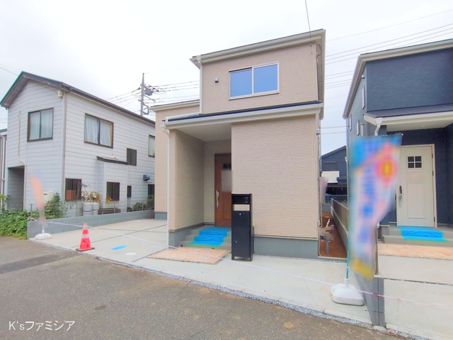 さいたま市岩槻区城町２丁目の新築戸建て完成写真 2025年10月21日撮影