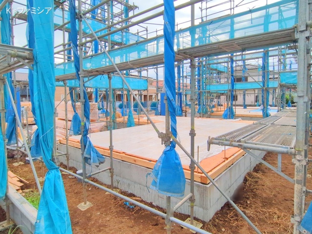 さいたま市岩槻区西原台２丁目の新築戸建て基礎写真 2025年8月14日撮影