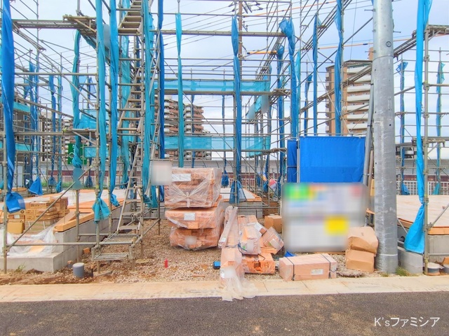 さいたま市岩槻区西原台２丁目の新築戸建て基礎写真 2025年8月14日撮影