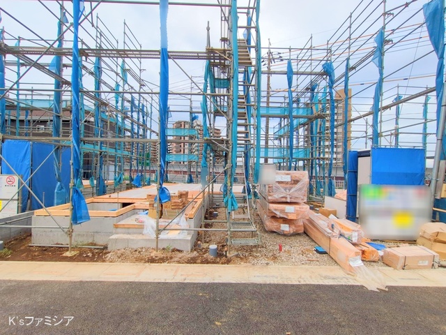 さいたま市岩槻区西原台２丁目の新築戸建て基礎写真 2025年8月14日撮影