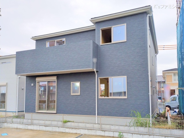 さいたま市岩槻区西原台２丁目の新築戸建て外構写真 2025年10月1日撮影