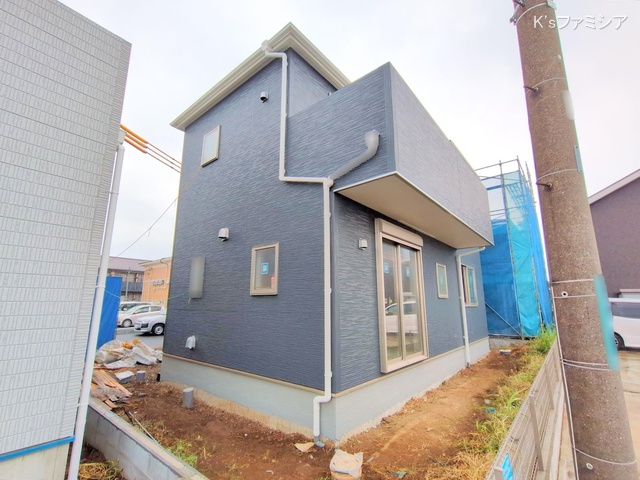 さいたま市岩槻区西原台２丁目の新築戸建て外構写真 2025年10月1日撮影