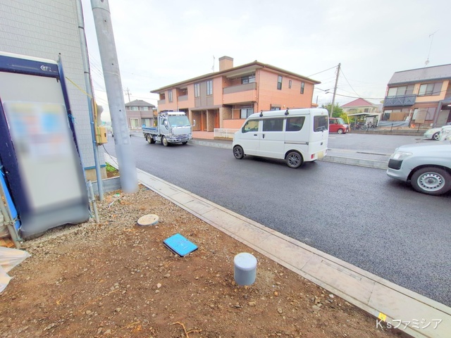 さいたま市岩槻区西原台２丁目の新築戸建て外構写真 2025年10月1日撮影