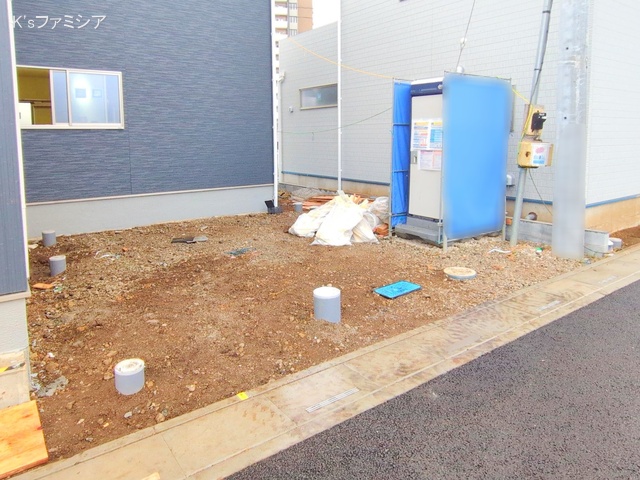 さいたま市岩槻区西原台２丁目の新築戸建て外構写真 2025年10月1日撮影