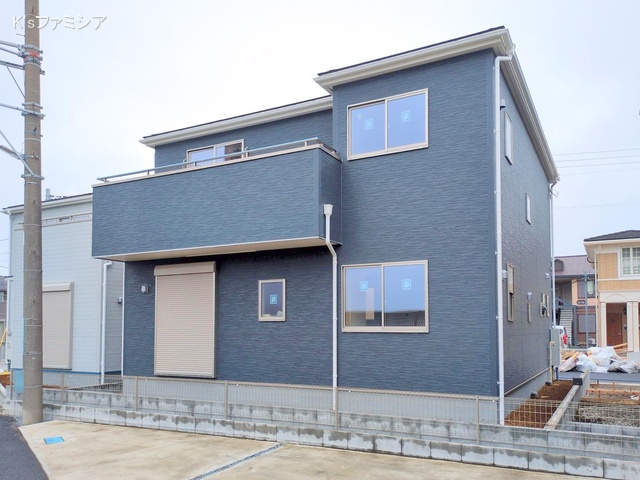 さいたま市岩槻区西原台２丁目の新築戸建て外構写真 2025年10月15日撮影