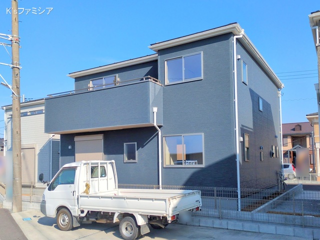 さいたま市岩槻区西原台2丁目の新築戸建て完成写真 2025年11月27日撮影