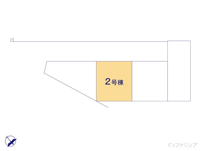 さいたま市岩槻区西原台２丁目の新築戸建て 4LDK全体区画図 ※図面と異なる場合は現況を優先