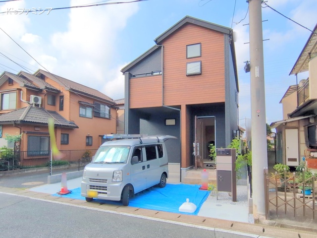 北本市本宿６丁目の新築戸建て外構写真 2025年9月1日撮影