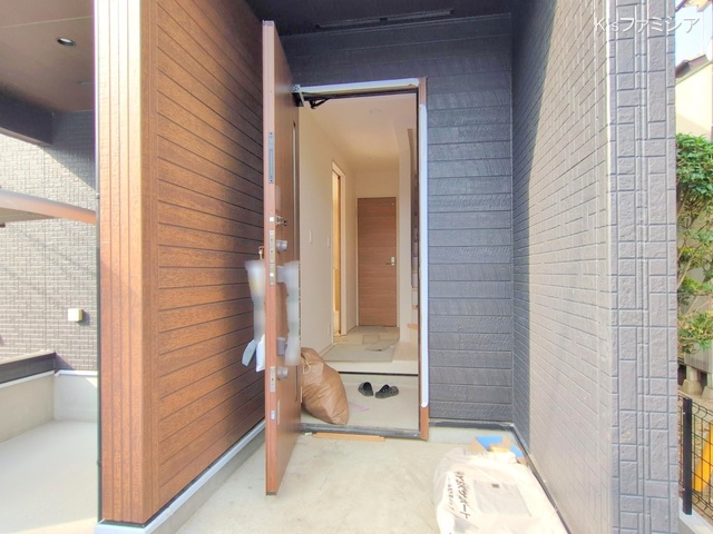 北本市本宿６丁目の新築戸建て外構写真 2025年9月1日撮影