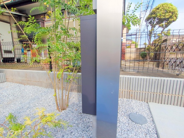 北本市本宿６丁目の新築戸建て外構写真 2025年9月1日撮影