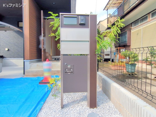 北本市本宿６丁目の新築戸建て外構写真 2025年9月1日撮影