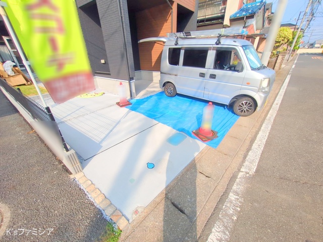 北本市本宿６丁目の新築戸建て外構写真 2025年9月1日撮影