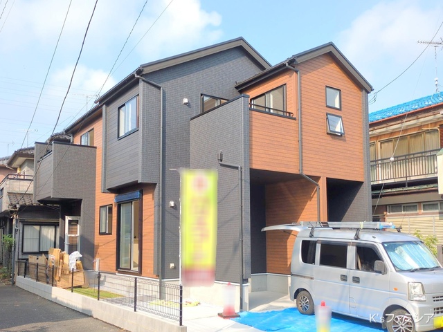 北本市本宿６丁目の新築戸建て外構写真 2025年9月1日撮影