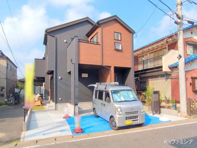 北本市本宿６丁目の新築戸建て外構写真 2025年9月1日撮影