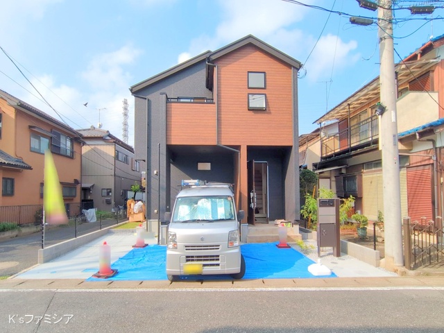 北本市本宿６丁目の新築戸建て外構写真 2025年9月1日撮影