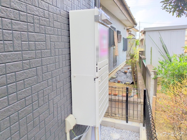 北本市本宿６丁目の新築戸建て外構写真 2025年9月1日撮影