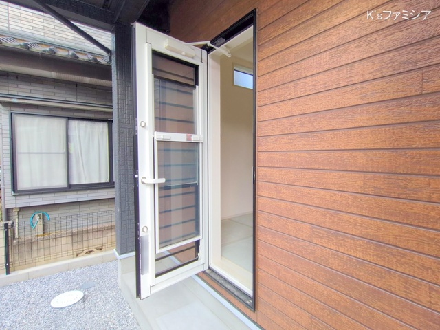 北本市本宿６丁目の新築戸建て外構写真 2025年9月1日撮影