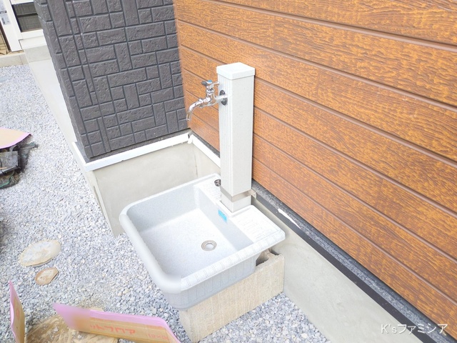 北本市本宿６丁目の新築戸建て外構写真 2025年9月1日撮影