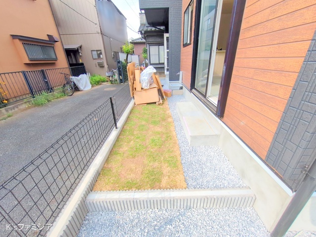 北本市本宿６丁目の新築戸建て外構写真 2025年9月1日撮影