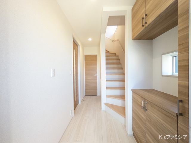 北本市本宿６丁目の新築戸建て玄関写真 2025年9月29日撮影