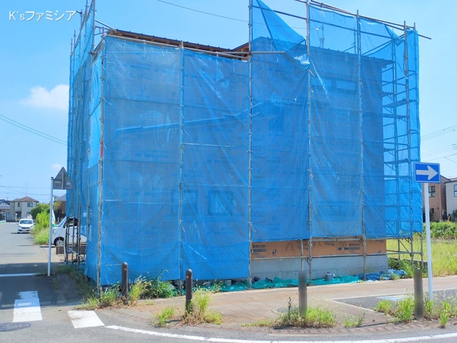 北足立郡伊奈町内宿台５丁目の新築戸建て上棟写真 2025年9月8日撮影