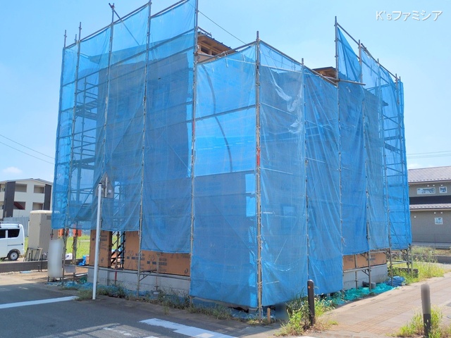 北足立郡伊奈町内宿台５丁目の新築戸建て上棟写真 2025年9月8日撮影