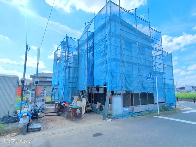 北足立郡伊奈町内宿台５丁目の新築戸建てシート写真 2025年9月24日撮影