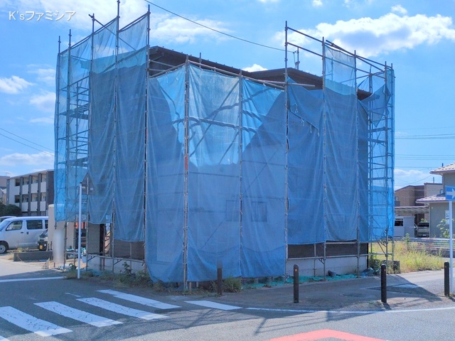 北足立郡伊奈町内宿台５丁目の新築戸建てシート写真 2025年10月10日撮影