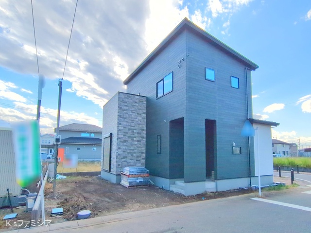 北足立郡伊奈町内宿台５丁目の新築戸建て外構写真 2025年10月27日撮影