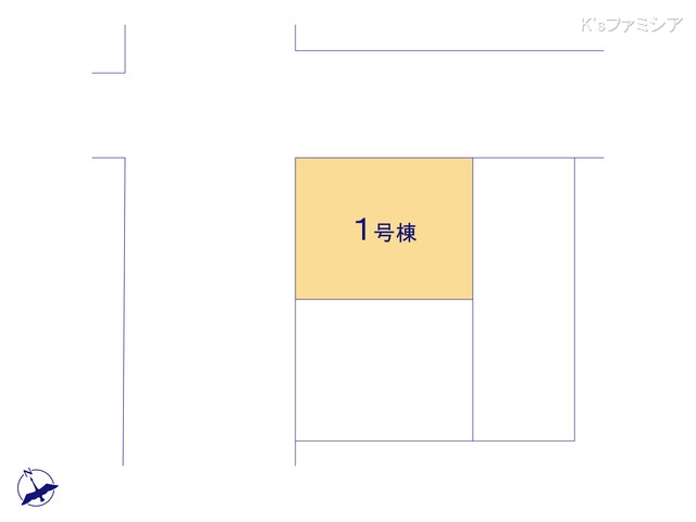 北足立郡伊奈町内宿台５丁目の新築戸建て 3LDK全体区画図 ※図面と異なる場合は現況を優先