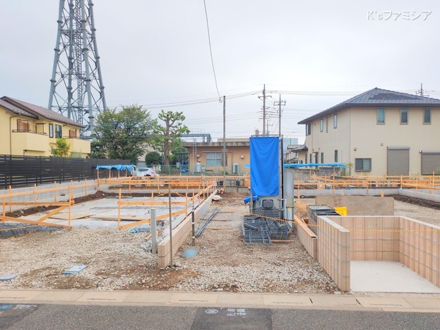 さいたま市北区吉野町２丁目の新築戸建て基礎写真 2025年9月10日撮影