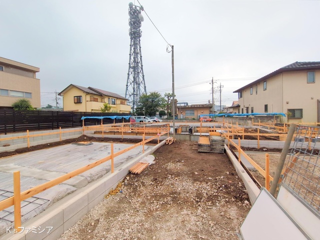 さいたま市北区吉野町２丁目の新築戸建て基礎写真 2025年9月10日撮影