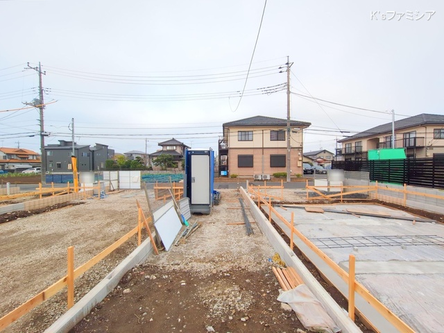 さいたま市北区吉野町２丁目の新築戸建て基礎写真 2025年9月10日撮影