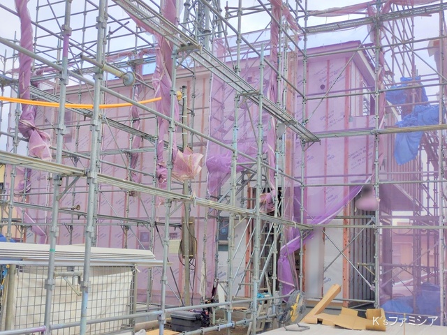 さいたま市北区吉野町２丁目の新築戸建てシート写真 2025年10月7日撮影