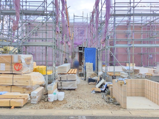 さいたま市北区吉野町２丁目の新築戸建てシート写真 2025年10月7日撮影