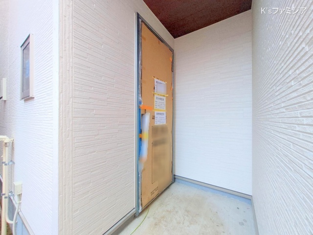 さいたま市北区吉野町２丁目の新築戸建て外構写真 2025年11月6日撮影